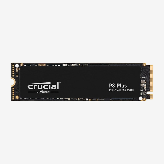 Crucial P3 Plus SSD 500GB PCIe Gen4 NVMe M.2 SSD Interno, Fino a 4.700 MB/s